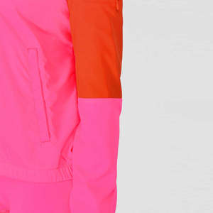 Color Hooded Racer <b>Jacket</b> with Zipper and Pockets Sporty Windproof Waterproof Reversible <b>Pattern</b> Winter Wear - Product Image 5