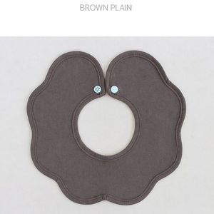 JALBEBE Bavaglino per Neonati con Fiori, Ecologico, Lavabile, in Morbido Cotone, Monostrato, con Bottone a Pressione, Bordo Smerlato, Antibatterico - Product Image 6