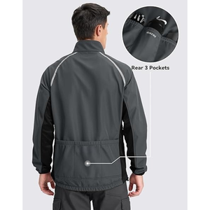 Chaqueta Cortavientos de Nuevo Diseño, Chaqueta Deportiva de Alta Calidad para Hombre, Chaquetas de Primavera con MOQ Bajo - Product Image 5