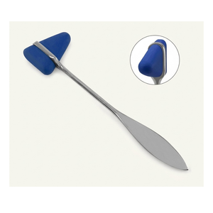 Martillo de percusión de reflexos Taylor de grado alemán, 7.5 pulgadas, azul, de acero inoxidable médico, instrumento quirúrgico para examen neurológico - Product Image 2