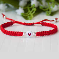 Bracelets en nœuds de singe colorés, cadeau d'inspiration bohème bouddhiste, élégant et stylé