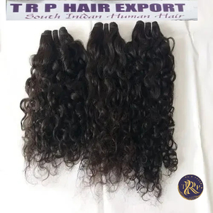 Cabello rizado virgen negro Natural 100% de alta calidad 20 \ "para trenzado Templesource - Product Image 2