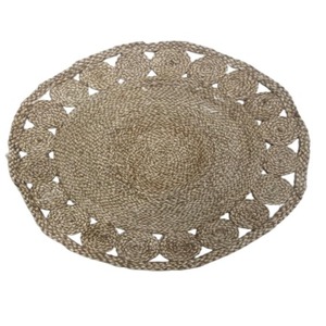 2026 Eco Friendly High Quality Rattan <b>Rug</b> Natural Rattan <b>Rugs</b> Bangladeshi Handmade Handwoven <b>Rugs</b> - Product Image 6