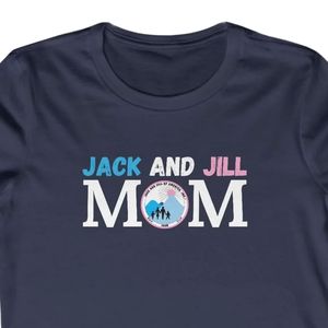 เสื้อยืดลำลองผู้หญิง Jack and Jill ผ้าคอตตอนผสมเนื้อนุ่ม แขนสั้น ปักลายโลโก้ตามสั่ง คอกลม ขายส่งสำหรับผู้หญิง - Product Image 3