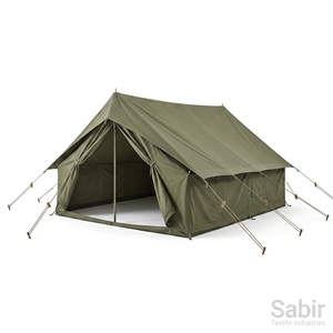 Carpa de Emergencia Ecológica para Exteriores 4x4, Resistente al Viento y al Agua, con Doble Toldo, Poste de Metal, Capa Única, para 2 Personas - Product Image 1