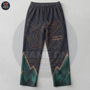 Uniforme de Hockey sobre Hielo Personalizado con Estampado de Montaña, Ropa Deportiva de Equipo, Tejido Transpirable de Sublimación, Verde y Negro - Product Image 5