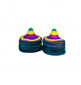 Traditional Sombrero Straw Hat Embroidered Logos <b>for</b> Summer Parties Restaurants Beach Celebrations event tour <b>outdoor</b> active - Product Image 2