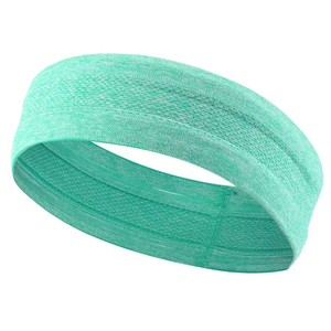 Custom Thin Wide Running Tennis <b>Headband</b> Yoga Fitness Polyester Nylon <b>Sport</b> Hairband Elastic Non-slip Dry Eco-friendly Sweatband - Product Image 3