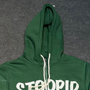 Sudadera de Forro Polar Personalizada al por Mayor, de Primera Calidad, con Logotipo Impreso, de Poliéster/Algodón Transpirable de 380 g/m², Informal de Invierno para Adultos - Product Image 4