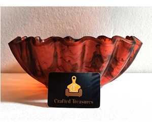 ชามเสิร์ฟเรซิ่นอีพ็อกซี่สไตล์มินิมอล ลายวีนัส สำหรับตกแต่งบ้าน ภาชนะใส่อาหาร ชามใส่ผลไม้และอาหาร ชามเสิร์ฟสลัด - Product Image 1