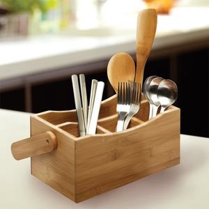 <b>Kitchen</b> Wooden Cutlery <b>Holder</b> Providing Organized Storage And Easy Access To Everyday <b>Utensils</b> - Product Image 3