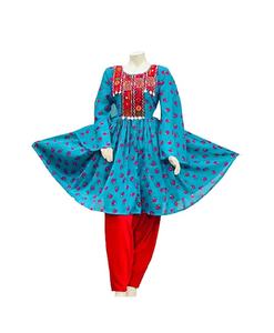 Vestido Afgano Kochi Hecho a Mano con Bordado Completo, Vestido Tradicional Afgano, Vestido de Cultura Afgana, Gran Venta 2023 - Product Image 4