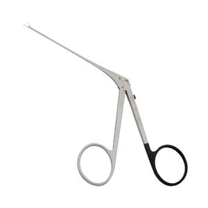 Pinces auriculaires Ormerod Micro manuelles en acier inoxydable, finition noire extra fine, 70 mm, mâchoire à coupelle de 1 mm, instruments chirurgicaux - Product Image 1