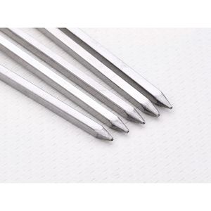 HONSHEN Set di 12 Spiedini Quadrati in Acciaio Inox da 8 Pollici per Barbecue, Kebab e Grigliate - Product Image 2