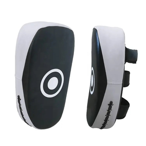 Protector de Boxeo de Cuero y PU Personalizado, Transpirable, Ecológico, de Primera Calidad, Resistente, para Entrenamiento de MMA - Product Image 2