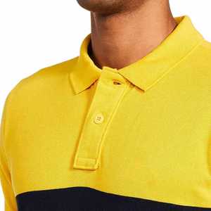 เสื้อโปโลเรียบง่ายสไตล์อเมริกัน สตรีทแวร์และเสื้อโปโลสำหรับใส่ในที่สาธารณะ เสื้อโปโลผู้ชายผ้าฝ้าย 100% ระบายอากาศได้ดี เสื้อโปโลผู้ชายสำหรับใส่ที่บ้าน ปี 2026 - Product Image 4