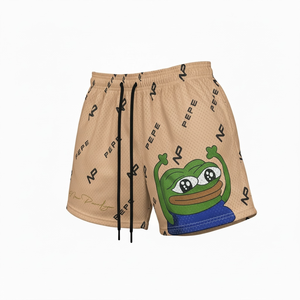 Pantalones Cortos Deportivos de Malla Elástica de Poliéster para Hombre, Estilo Nuevo, Talla Grande, Transpirables, Ecológicos, Anti-UV, de Secado Rápido, para Baloncesto y Gimnasio - Product Image 5