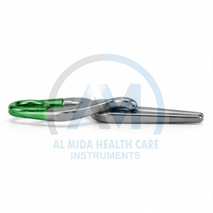 Al Mida Healthcare Surgical Scissors Stainless Steel Sharp Blade for Vascular Surgery CE Certified Class II Manual <b>Instrument</b> - Product Image 2