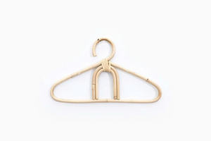 Percha de ropa de ratán, percha de ropa tejida natural, percha duradera para armario, elegante organizador con gancho para organizar el guardarropa - Product Image 2