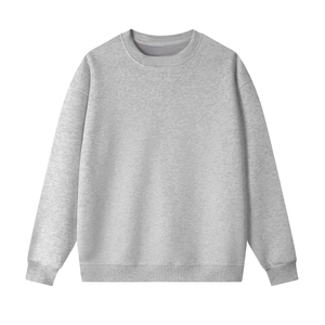 Sudadera 63% Algodón 37% Poliéster 330gsm, Cuello Redondo, Diseño Liso para Hombre, Personalizable, OEM, Venta al Por Mayor, HECHO POR HS 2026 - Product Image 4