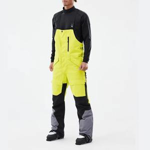Combinaison de ski unisexe avec logo personnalisé, imperméable, respirante, coupe-vent, anti-UV, chaude, grande taille, en polyester/nylon et polaire - Product Image 1