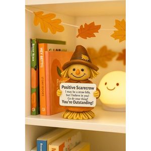 Statuetta di Spaventapasseri Alta in Resina Dipinta a Mano, Decorazione Creativa e Originale per la Casa - Product Image 3