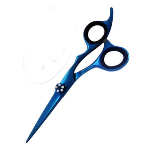 <b>Barber</b> Scissors Ergonomically Designed Stylish Hair Scissors Sharp <b>Blade</b> Finger Rest Professional Stainless Steel Salon Scissors - Product Image 4