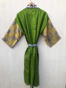 Nuevo Kimono de Seda Largo y Sexy con Bordado, Estilo Boho, para Mujer, Ideal para la Playa, Vacaciones de Verano, 2026 - Product Image 3