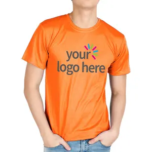 Neueste Kleiderschrank-Erweiterung Schlussverkauf individuelles Herren-T-Shirt Aktivbekleidung Polyester Elasthan Puffdruck OEM-Etiketten MOQ in Bangladesch