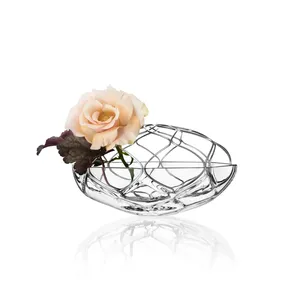 Elegante Florero de Hierro Hecho a Mano para Mesa, Estilo Costero, Decoración para el Hogar, Aniversario - Product Image 2