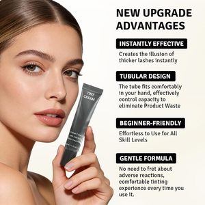 Kit de teinture pour cils et sourcils, <span class=keywords><strong>semi</strong></span>-<span class=keywords><strong>permanent</strong></span>, longue durée, formule douce, coloration rapide, kit de teinture professionnel pour sourcils, pour salon, maison, bricolage - Product Image 5