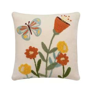 Funda de cojín de algodón estampada, suministro directo de fábrica, funda decorativa para cojín de sofá, sala de estar, disponible para la venta - Product Image 1