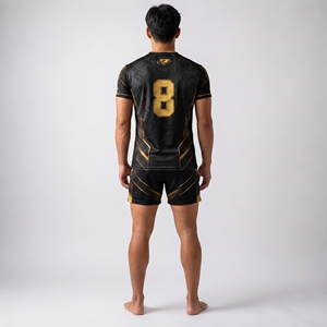 Uniforme de voleibol duradero hecho con tela de primera calidad que ofrece movimiento flexible y rendimiento confiable en la cancha. - Product Image 5