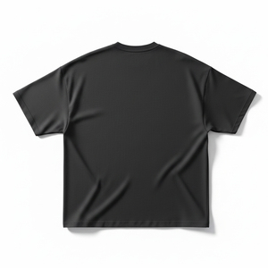 เสื้อยืดโอเวอร์ไซส์ผ้าคอตตอน 100% พิมพ์โลโก้ตามสั่ง ทรงหลวม ไหล่ตก คุณภาพสูง แบบเรียบ วินเทจ ทรงบ็อกซี่ สำหรับผู้ชาย - Product Image 4