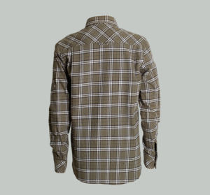 Camisa de Hombre de Verano, Transpirable, Tejida, 160g, Poliéster/Algodón Satinado, Lisa, Casual, Antiarrugas, con un Solo Botón y Cuello Camisero - Product Image 2