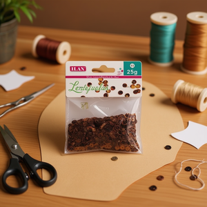 Paillettes Ilan 25g Marroni Decorative per Artigianato - Product Image 2