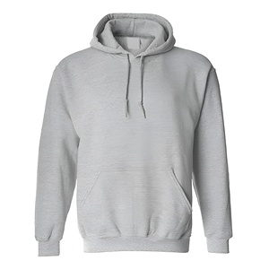 Sweat à capuche polaire premium pour homme – Confort respirant au quotidien avec capuche ajustable et poche kangourou – Motif uni – Plusieurs tailles - Product Image 1