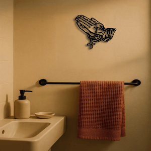 CIFbuy Croce Gotica Nera in Ferro da Parete, Decorazione di Tendenza TikTok, Insegne in Legno da Parete con Servizio di Ritiro - Product Image 3