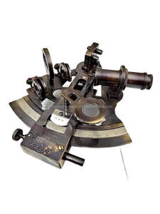 Sextante Náutico de Latón, Herramienta de Navegación Vintage, Instrumento de Navegación Marítima para Decoración Marítima y Coleccionismo - Product Image 2