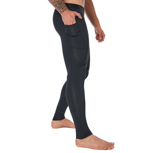 OEM Custom <b>Men</b> Compression Running Trousers Lightweight Breathable Quick Dry <b>Stretch</b> Sports Gym Fitness Performance Leggings - Product Image 4