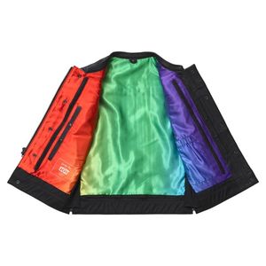 เสื้อกั๊กหนังผู้หญิงสำหรับขี่มอเตอร์ไซค์ - Product Image 5