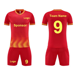 ชุดกีฬาคุณภาพสูง เสื้อฟุตบอล เสื้อเจอร์ซีย์แบบสั่งทำ เสื้อฟุตบอลแบบซับลิเมชั่น ชุดยูนิฟอร์มฝึกซ้อมฟุตบอล - Product Image 5