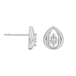 0.20ct Round Lab Grown Diamond Stud <b>Earrings</b> 14k Gold Minimalist Diamond <b>Earrings</b> Dainty Everyday Jewelry Gift for Women - Product Image 2