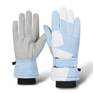 Guantes de Ciclismo de Montaña, Snowboard y Motociclismo Antideslizantes, Transpirables, Recubiertos de Poliuretano, con Medio Dedo/Dedo Descubierto - Product Image 2