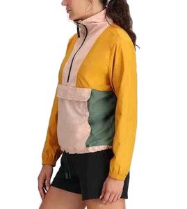 Chaqueta Deportiva de Poliéster Transpirable para Correr, Personalizada, de Talla Grande, Cortavientos, con Media Cremallera, Chaqueta Delgada para Mujer - Product Image 4