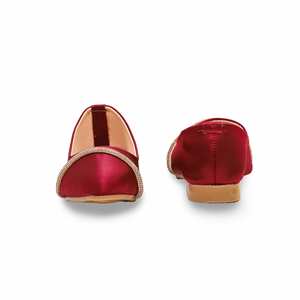 Zapatos Planos Formales Color Granate para Niña, Talla 28, 500g, KD2426 - Product Image 2