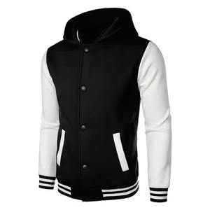 Chaqueta universitaria de béisbol OEMODM de alta calidad, con logotipo bordado en chenilla personalizado, chaqueta Letterman de lana gruesa y cálida para hombre. - Product Image 2