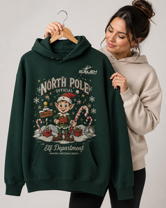Winter <b>Christmas</b> Hoodie Men <b>Women</b> Oversized Fleece Pullover Holiday <b>Sweatshirt</b> Cozy Casual Streetwear Wholesale Apparel - Product Image 3