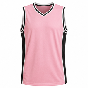 Maillots de basketball haute performance à transfert thermique, personnalisés, en polyester respirant à séchage rapide, grandes tailles, protection pour équipe - Product Image 2
