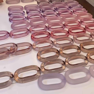 Cadenas de Resina Transparentes de Colores para Decoración de Paredes, Proyectos de Bricolaje, Separadores de Ambientes, Accesorios para Cortinas Estilo Ángel - Product Image 4